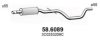 VW 3C0253209G Middle Silencer